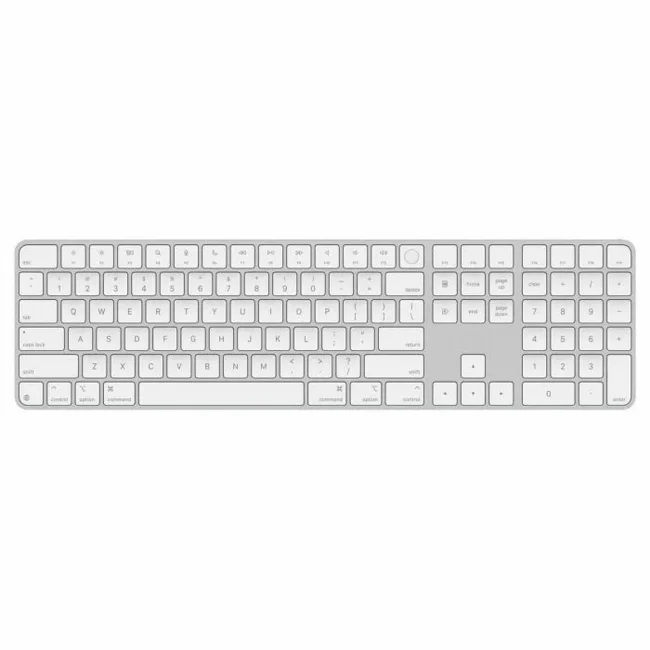 ����� ���� �� ����� ���� ��� APPLE MAGIC KEYBOARD USLO (2024) WITH TOUCH ID FOR MACS WITH APPLE SILICON HEBREW - MXK73LB/A