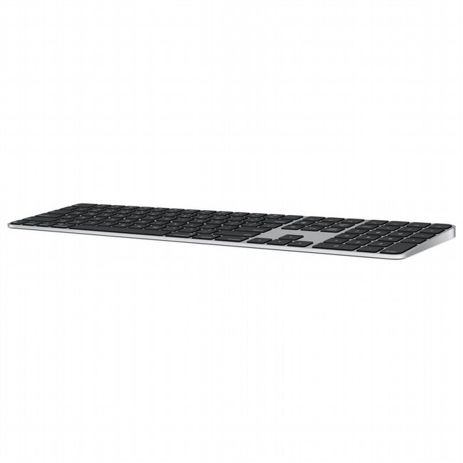 ����� ������ �� ����� ���� ��� APPLE MAGIC KEYBOARD (2024) TOUCH ID BLACK NUMERIC MXK83HB/A