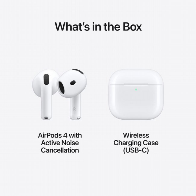 ������� �������� 4 APPLE AIRPODS 4 MXP63ZM/A