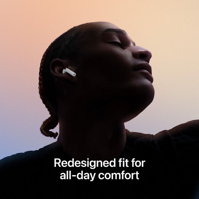 ������� �������� 4 �� ����� ����� APPLE AIRPODS 4 ANC MXP93ZM/A
