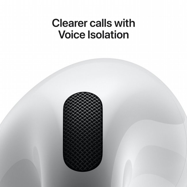 ������� �������� 4 �� ����� ����� APPLE AIRPODS 4 ANC MXP93ZM/A