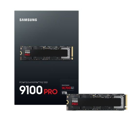 ���� ���� SAMSUNG 9100 PRO NVMe� M.2 SSD 1TB MZ-VAP1T0BW 