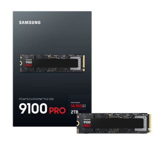 ���� ���� SAMSUNG 9100 PRO NVMe� M.2 SSD 2TB MZ-VAP2T0BW 