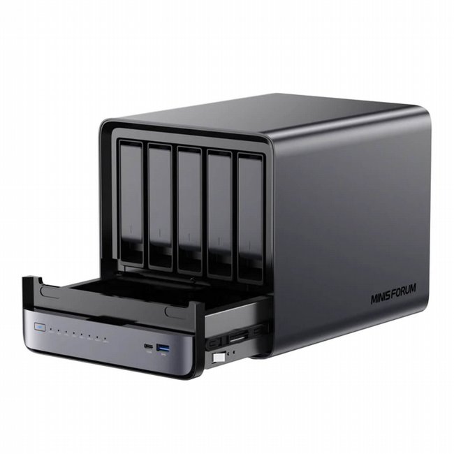 ��� ����� MinisForum N5 Pro AI AMD Ryzen� AI 9 HX NAS N5PRO-32G128G