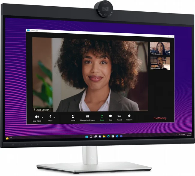 ��� �� 27 ���� ������ ����� Dell Video Conferencing Monitor P2724DEB 