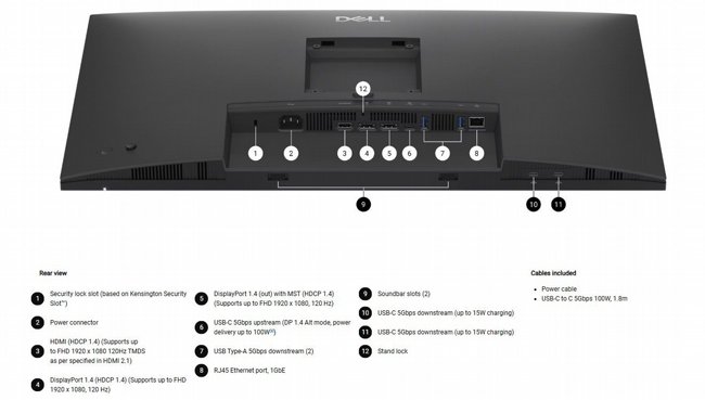 ��� �� ����� ����� 27 ���� Dell Pro P 27 USB-C Hub Monitor P2726HE