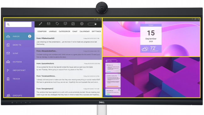 ��� �� ���� ���� DELL 34" 3K CURVED USB-C MONITOR P3424WEB 3YR