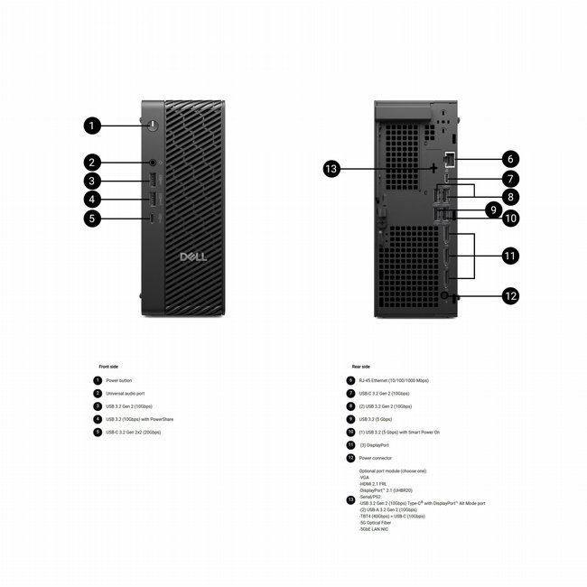 ���� ����� ����� �� Dell Pro Max Micro Desktop FCM2250 PM-RD33-16648