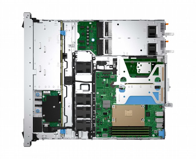 ��� ���� �� DELL POWEREDGE R360 SERVER G16/XEON 2414 4C/32GB/2X480 NVME + 2X2TB SATA/RAID H355/2XPSU/3Y 