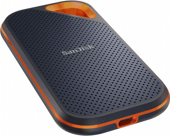 ���� ������ SanDisk Extreme PRO Portable SSD 1TB SDSSDE81-1T00-G25 