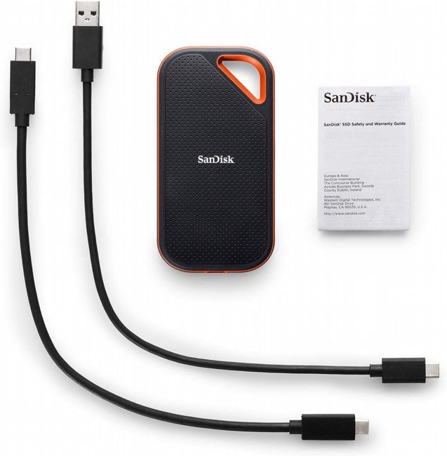 ���� ������ SanDisk Extreme PRO Portable SSD 4TB SDSSDE81-4T00-G25