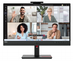 מסך לנובו כולל מצלמה ומיקרופון מובנה Lenovo ThinkVision 27" T27HV-30 מסך לנובו כולל מצלמה ומיקרופון מובנה Lenovo ThinkVision 27" T27HV-30