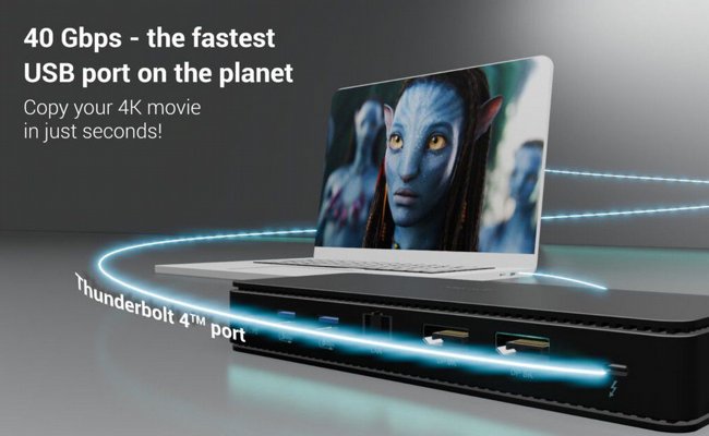 ���� ����� i-tec Thunderbolt 4 Dual Display Docking Station Gen3 TB4DUALDPDOCKPDPRO