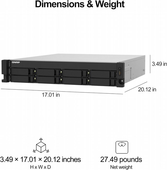 ��� NAS ����� ��� QNAP TS-832PXU-RP