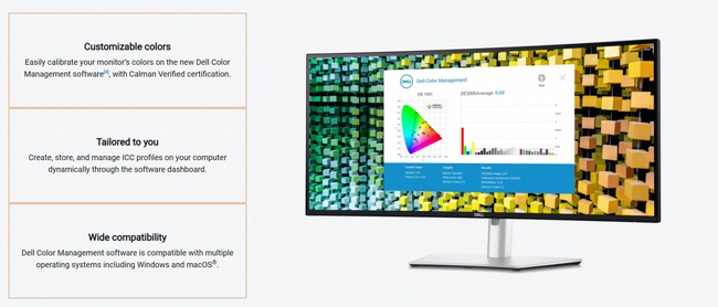 ��� �� DELL ULTRASHARP 34" CURVED 4K Thunderbolt� HUB MONITOR U3425WE 3YR