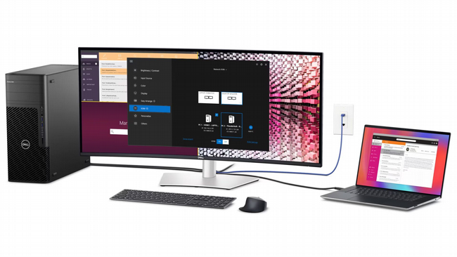 ��� �� DELL ULTRASHARP 34" CURVED 4K Thunderbolt� HUB MONITOR U3425WE 3YR