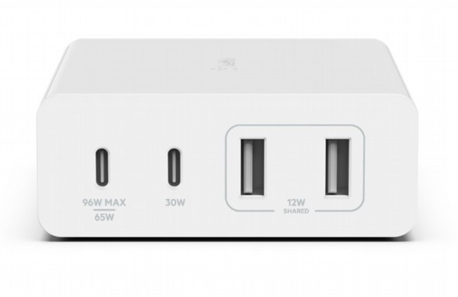 ���� BELKIN 108W 2xUSB-C+2xUSB-A WCH010VFWH