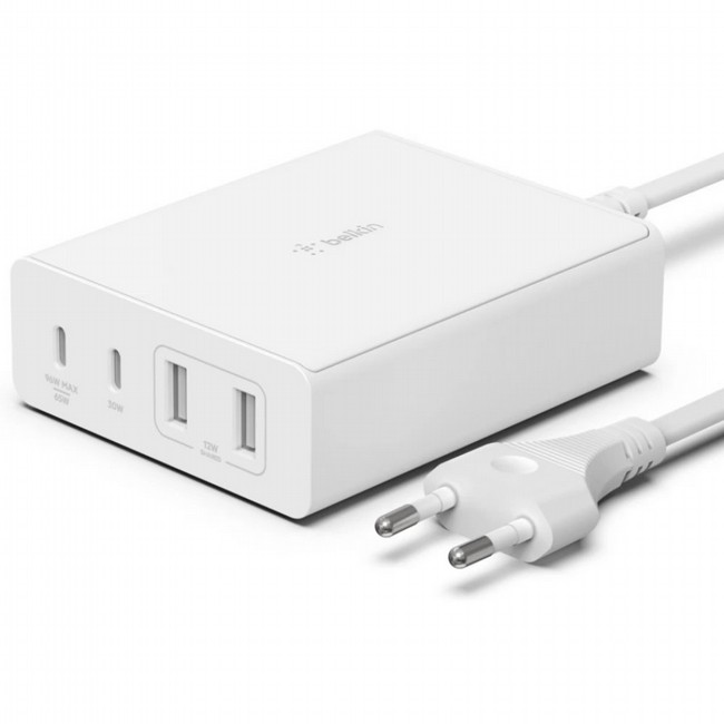 ���� BELKIN 108W 2xUSB-C+2xUSB-A WCH010VFWH