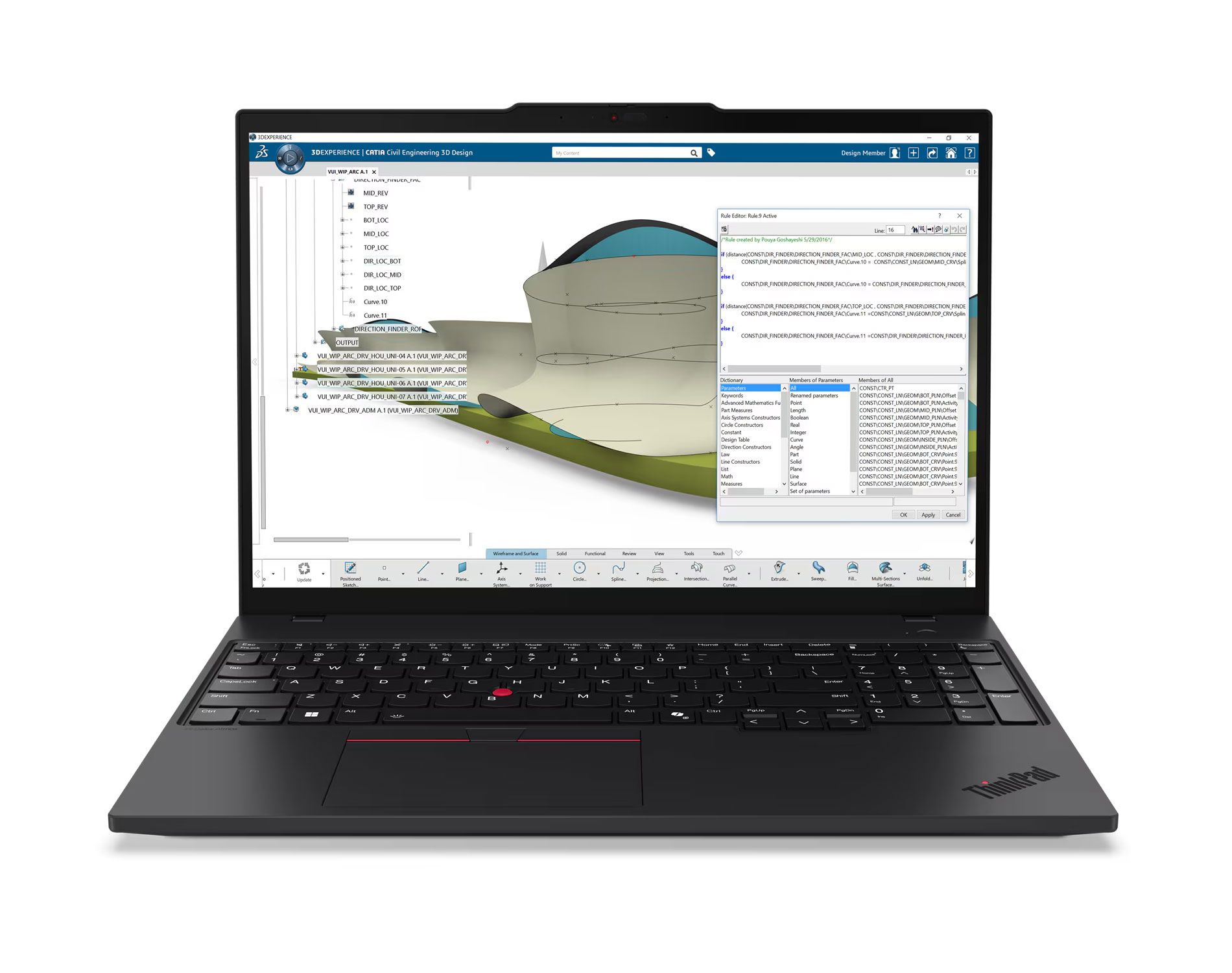 תחנת עבודה ניידת טינפקד ThinkPad P16s AMD Mobile Workstation תחנת עבודה ניידת טינפקד ThinkPad P16s AMD Mobile Workstation